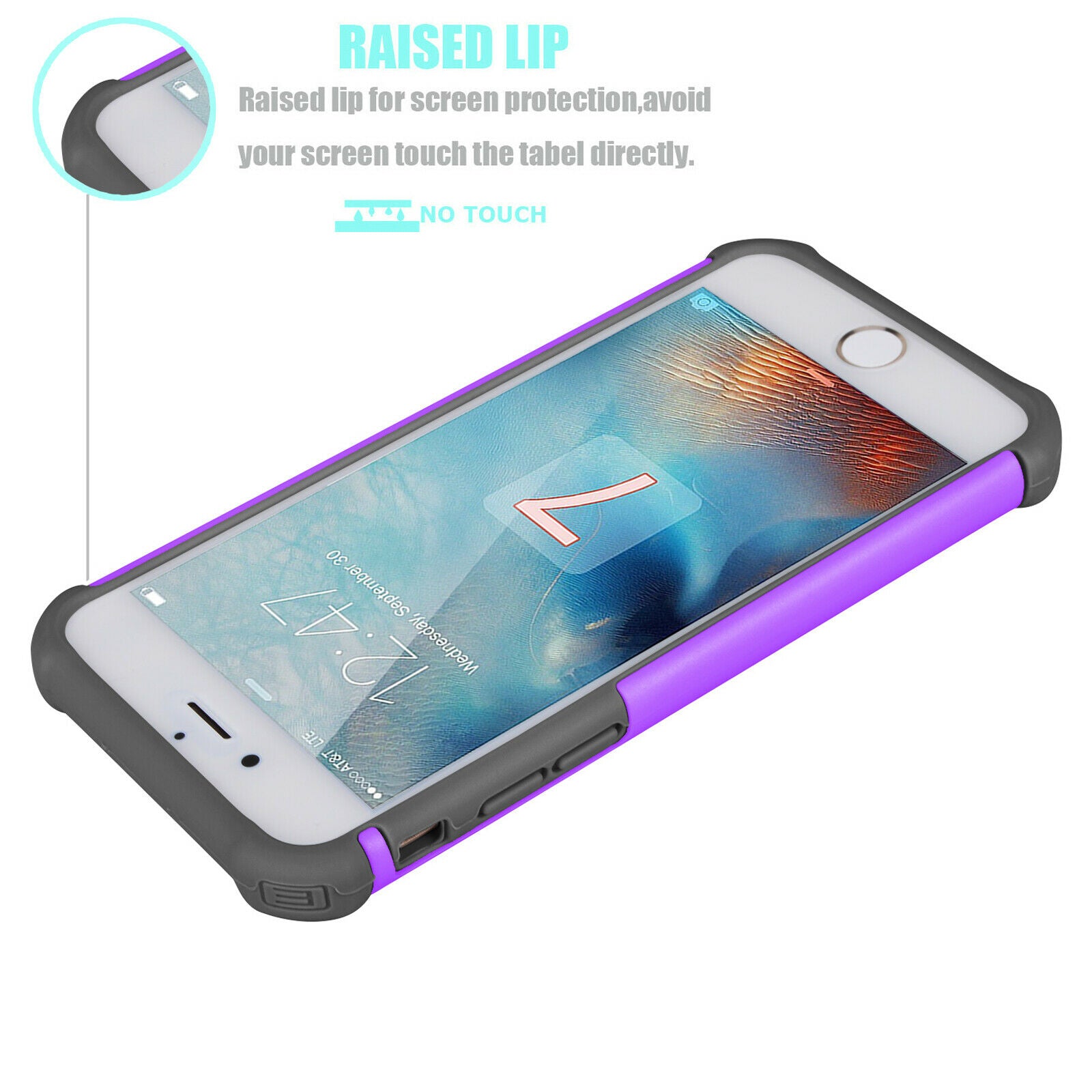 Shockproof Case Silicone Phone Cover For iPhone