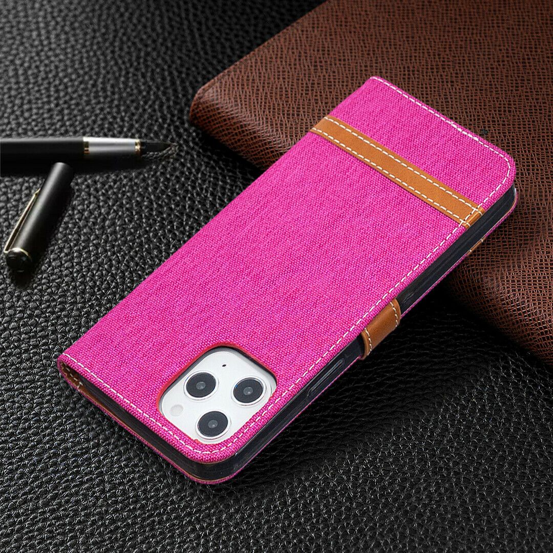 Leather Wallet Stand Card Stand Case For iPhone