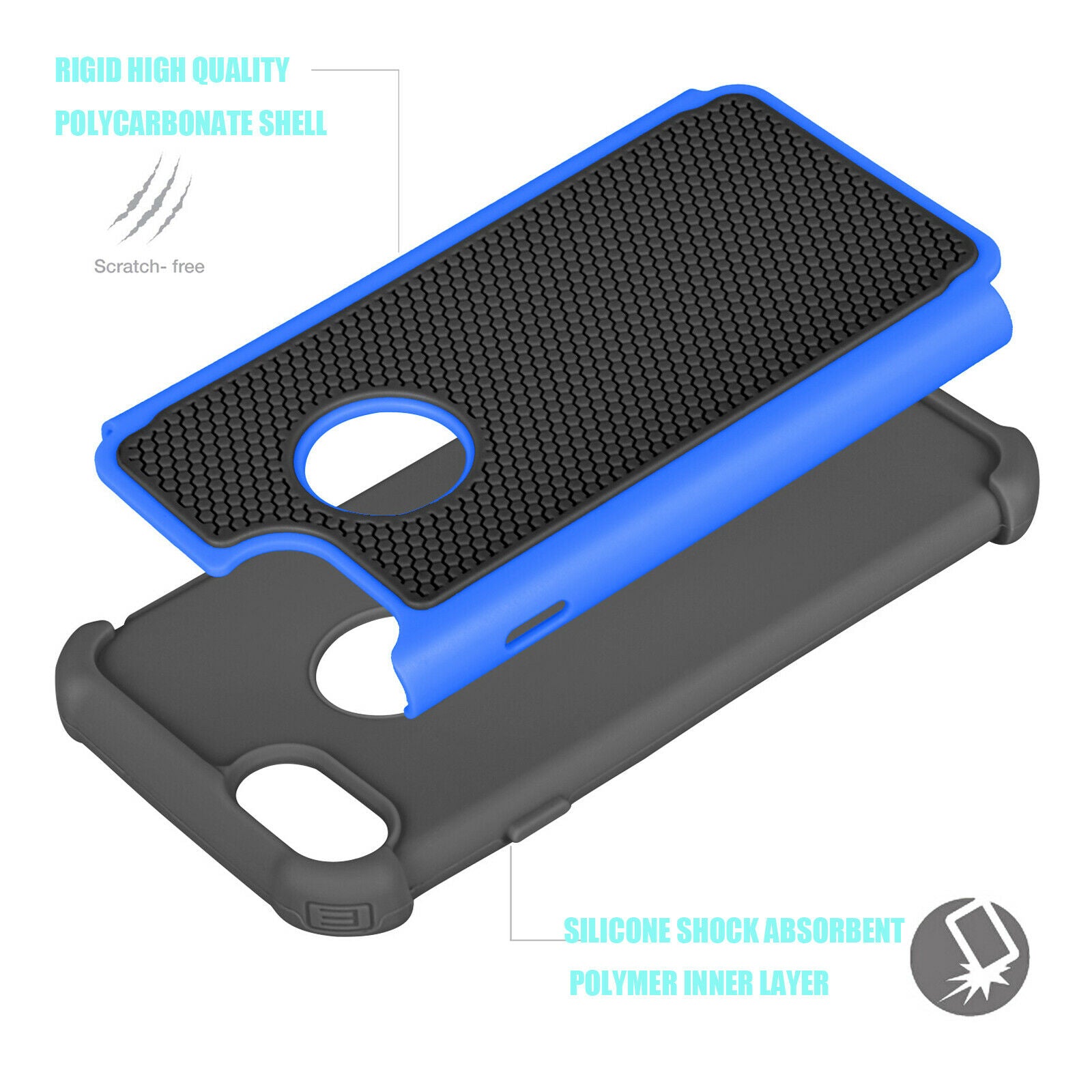 For iPhone Shockproof Silicone Phone Cover