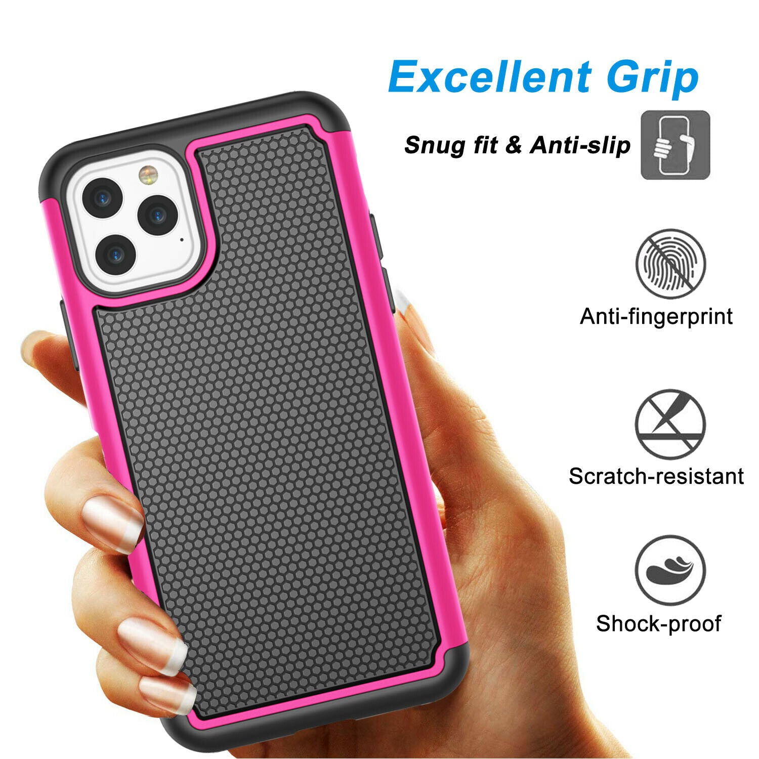 For iPhone Shockproof Silicone Phone Cover