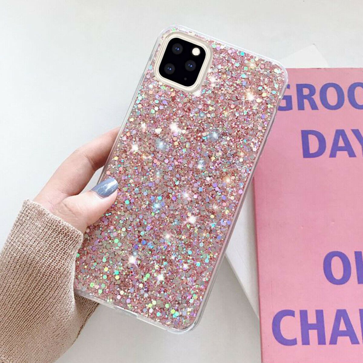 Bling Glitter Girls Case Quicksand Cover For iPhone