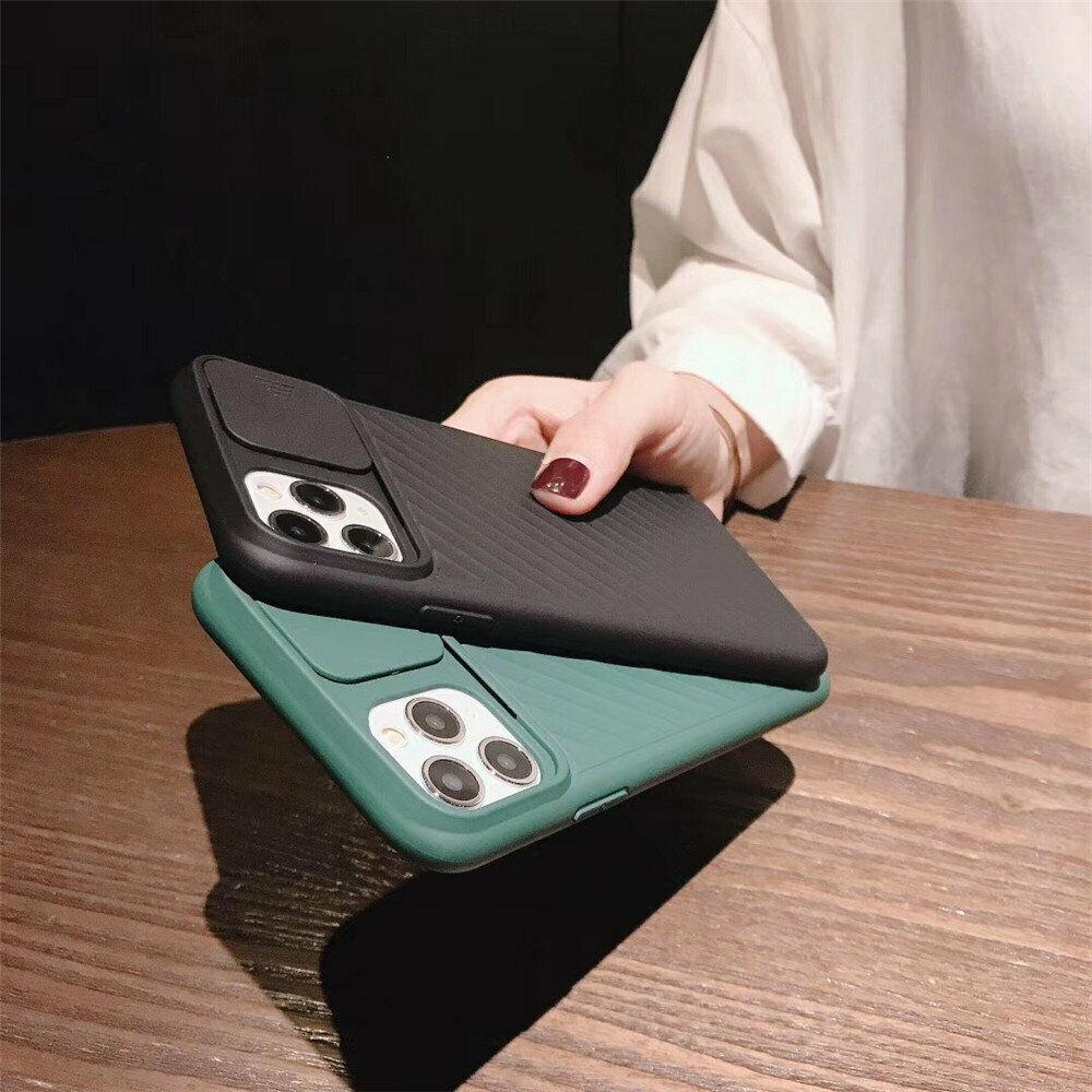 Camera Protective Case Solid Soft Silicone Back for iPhone 11 Pro MAX