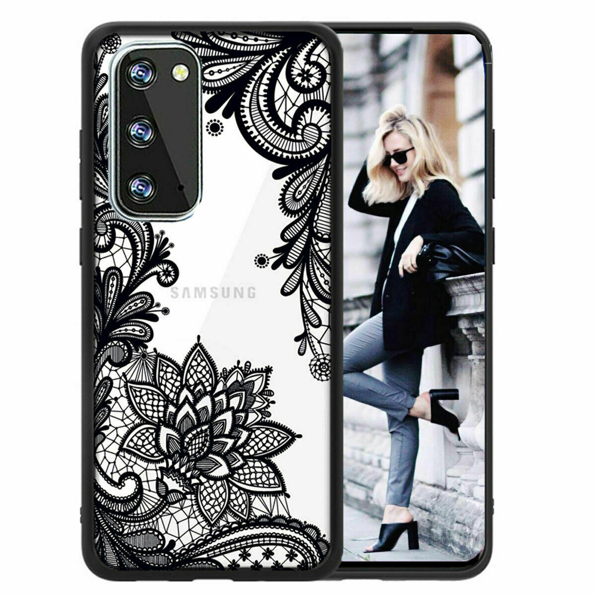 Flower artsy Case Shockproof Printed Cover