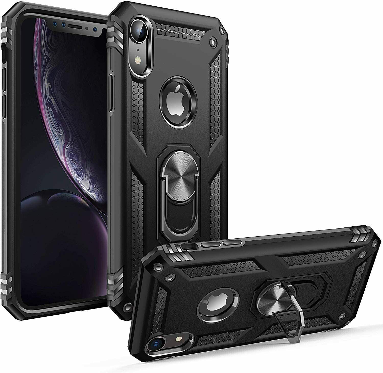 Case Shockproof Rubber Hard For iPhone