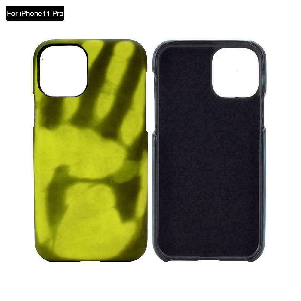 Heat Sensitive Thermo Sensor Color Changing Case For iPhone