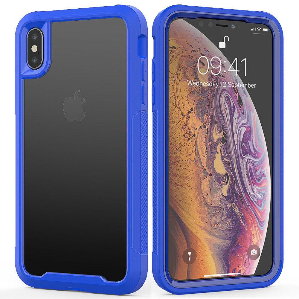 Hybrid Silicone Clear Ultra Slim Back Case For iPhone