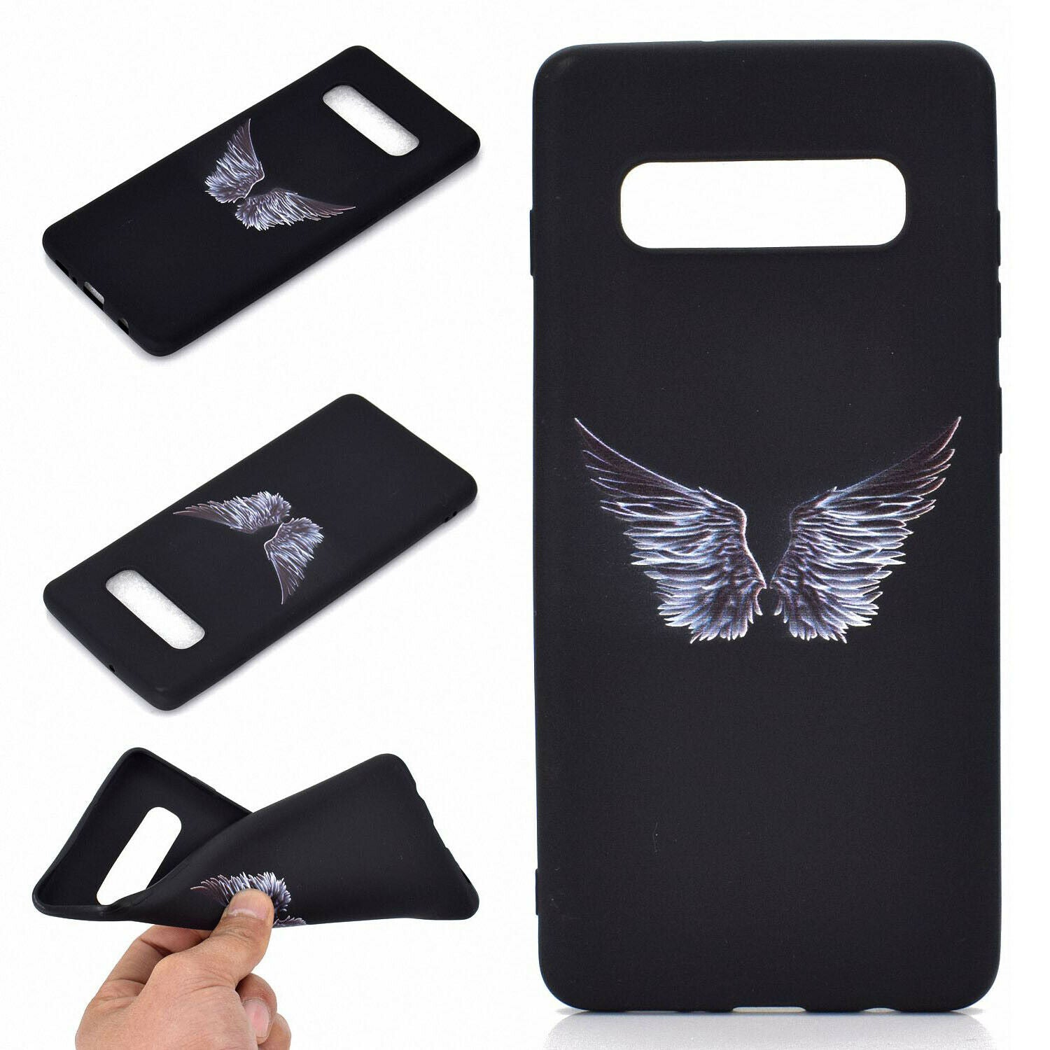 Soft Silicone Pattern Slim Back Case For Samsung Galaxy