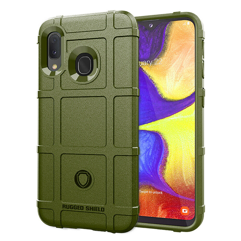 Shockproof Rugged Rubber Armor Case For Samsung Galaxy