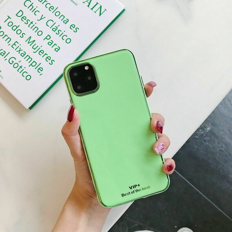 Plating Soft Slim Hybrid Shockproof Case For iPhone