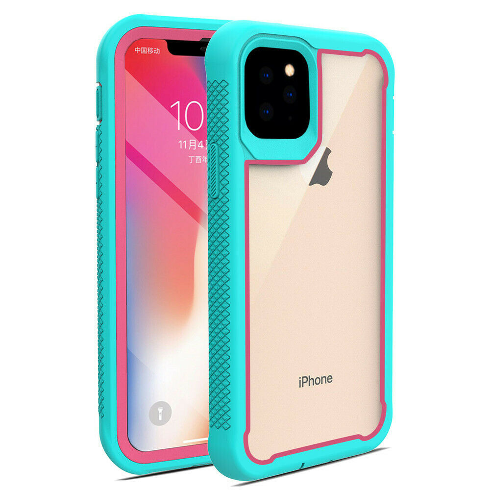 Rugged Armor Case Hybrid Clear Shockproof Cover For iPhone 11 pro max