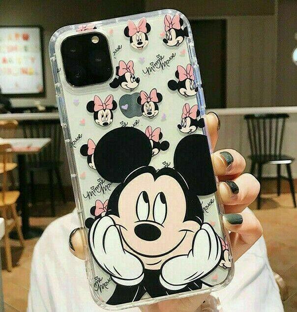 Soft Rubber Slim Mickey Mouse Case for iPhone 12   12 Pro Max