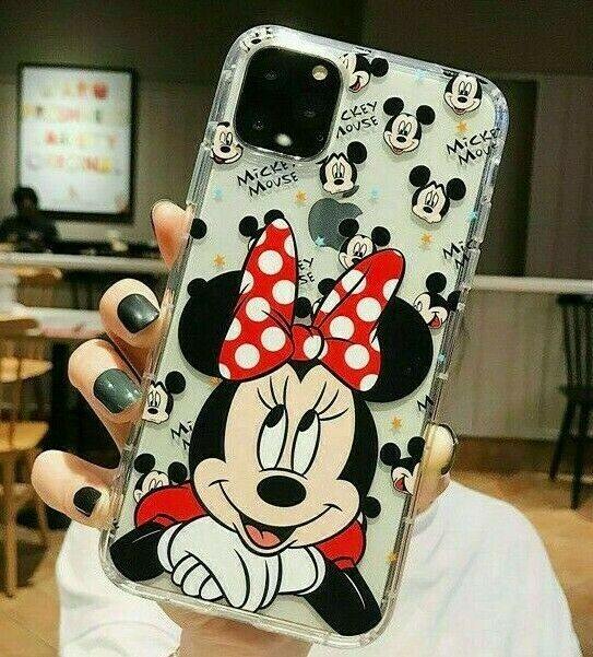 Soft Rubber Slim Mickey Mouse Case for iPhone 12   12 Pro Max