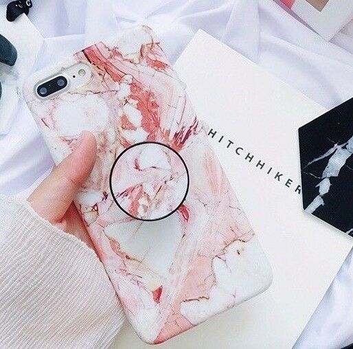 Marble Case With Holder Stand Quality For iPhone 11 11Pro