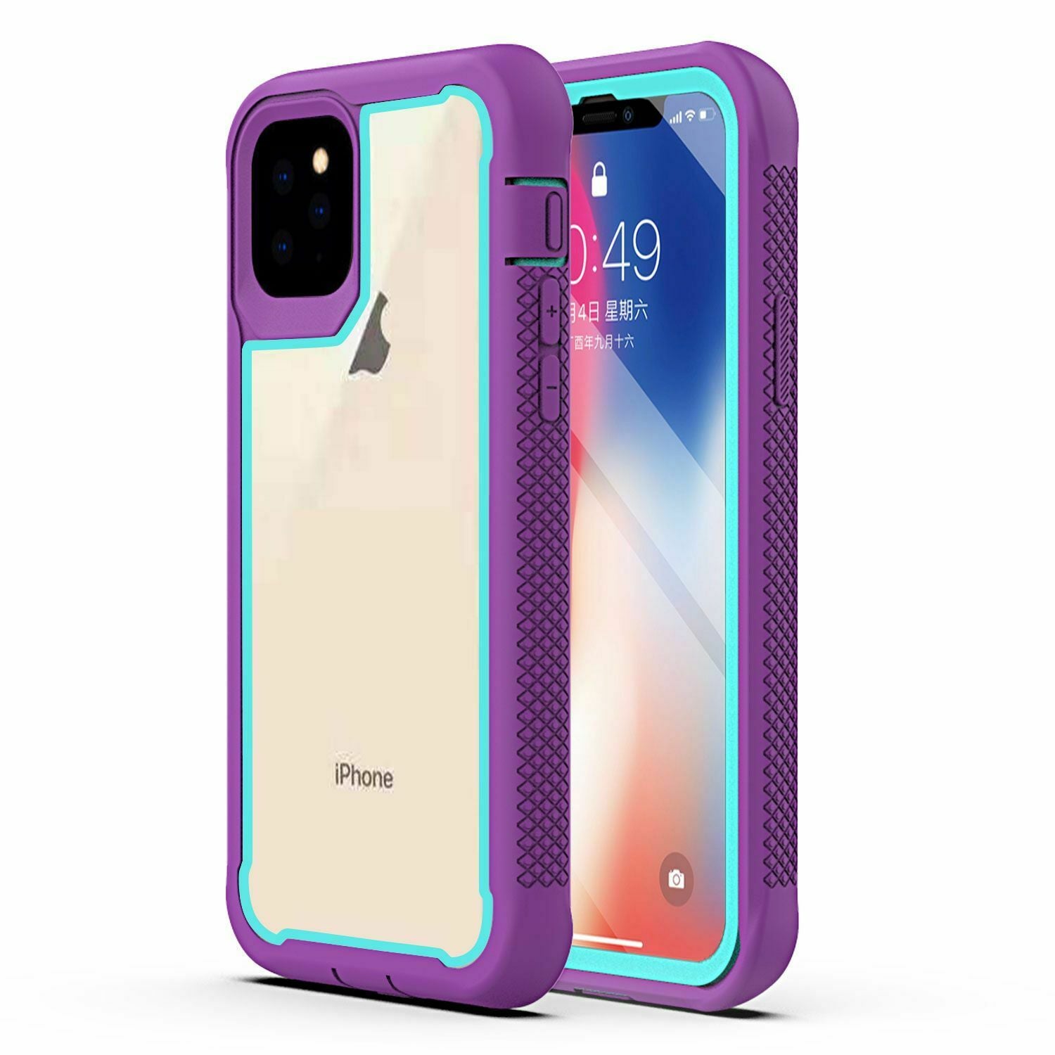 Rugged Armor Case Hybrid Clear Shockproof Cover For iPhone 11 pro max