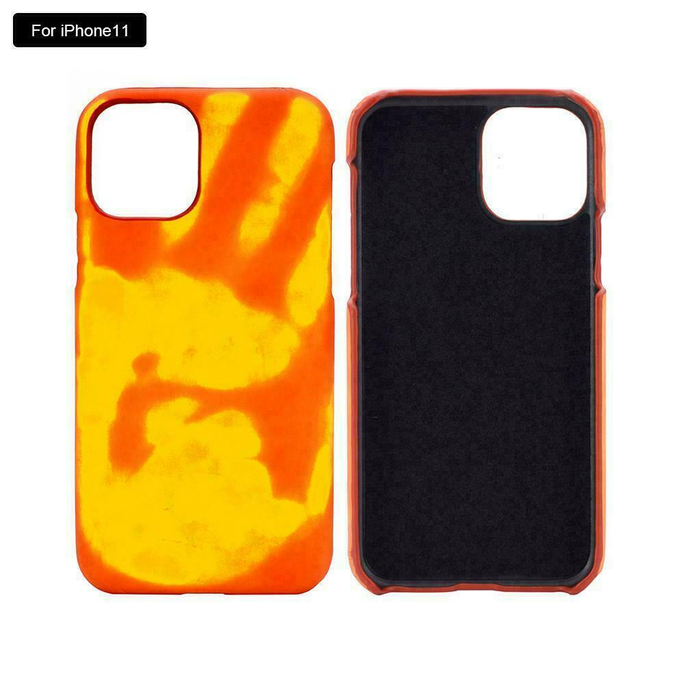 Heat Sensitive Thermo Sensor Color Changing Case For iPhone