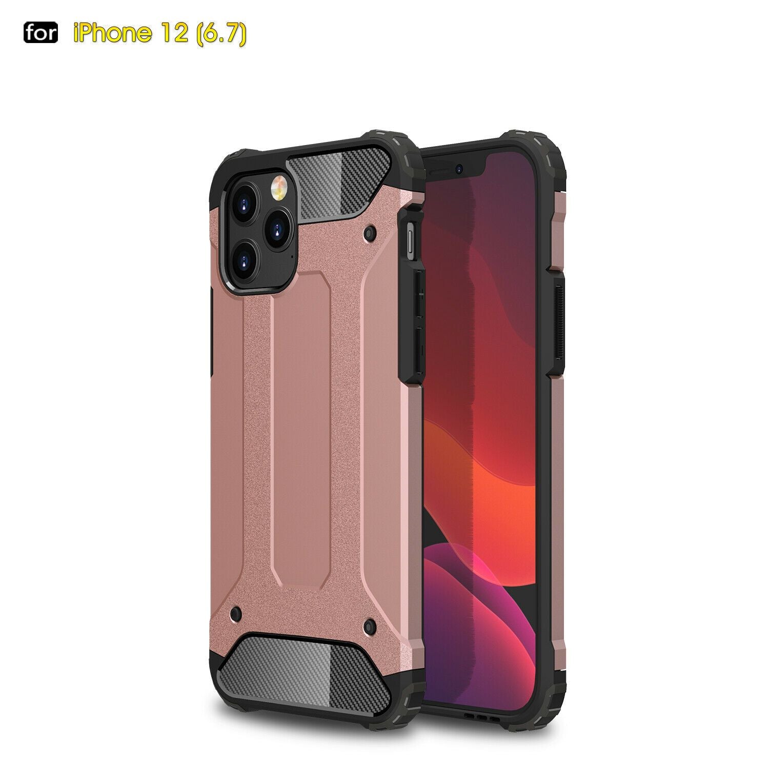 Luxury Armor Rugged Shockproof Case For iPhone