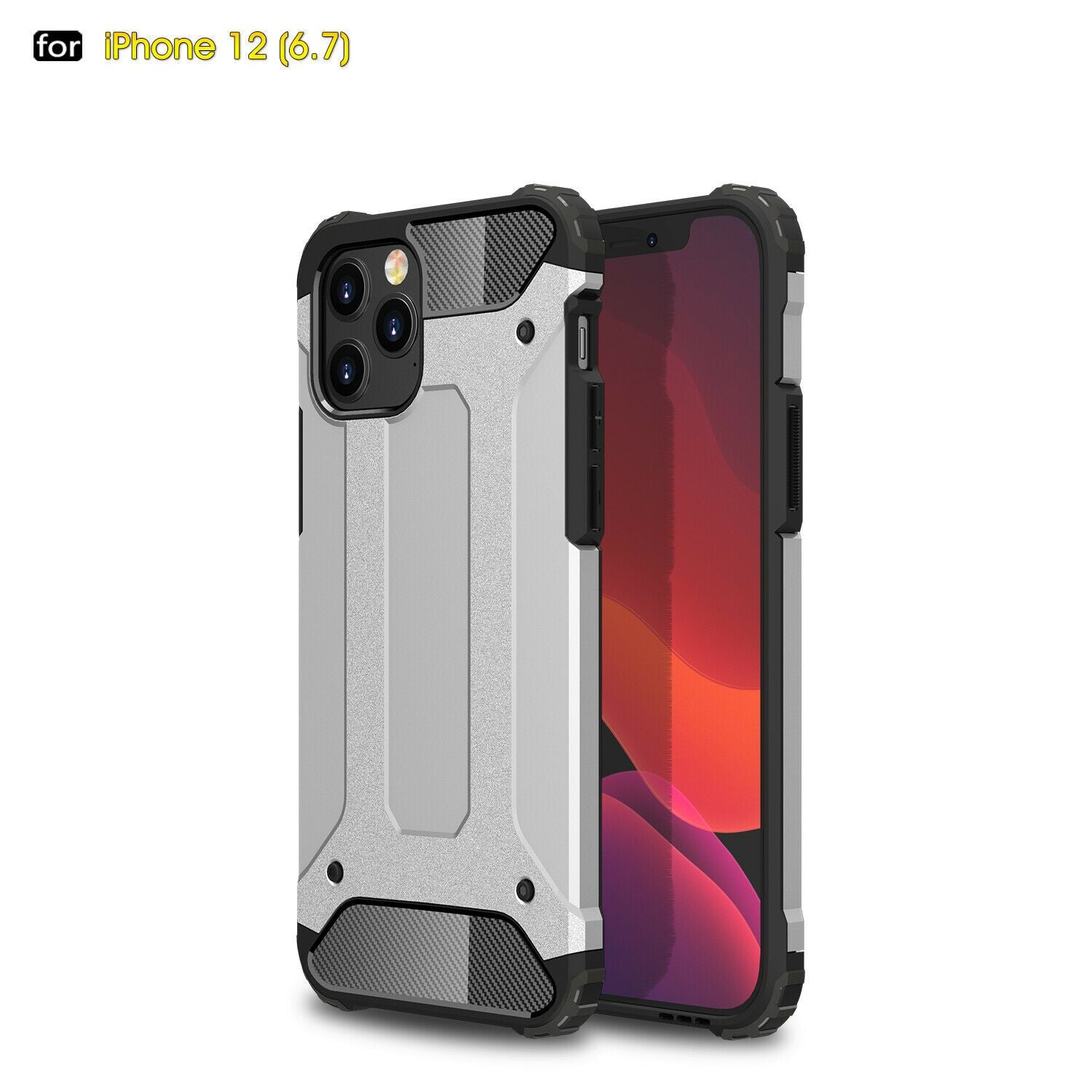 Luxury Armor Rugged Shockproof Case For iPhone