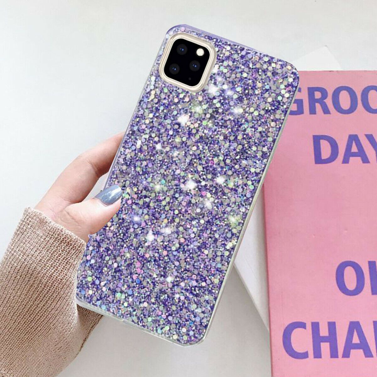 Bling Glitter Girls Case Quicksand Cover For iPhone