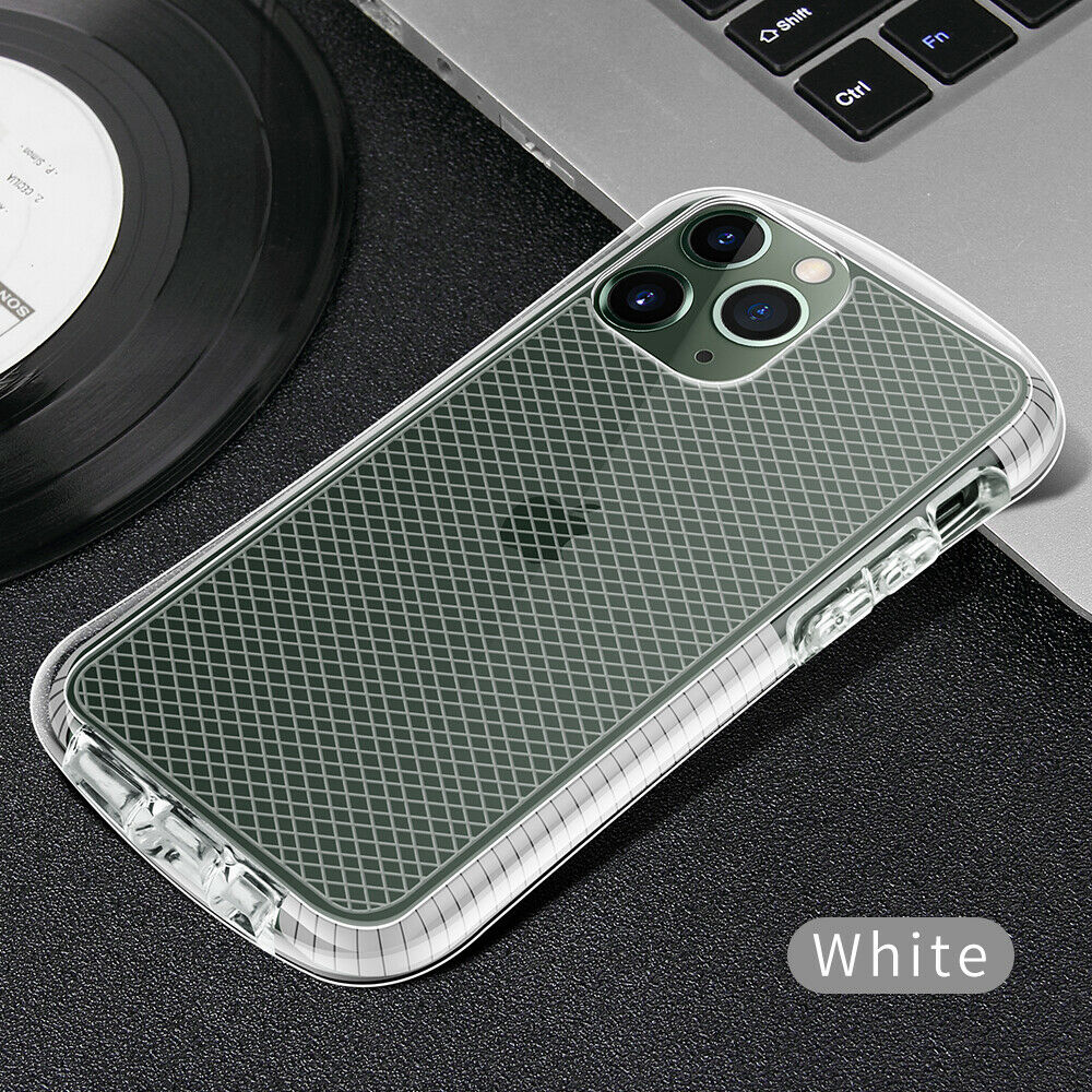 Slim Clear Soft Rubber Silicone Protective Back Case For iPhone