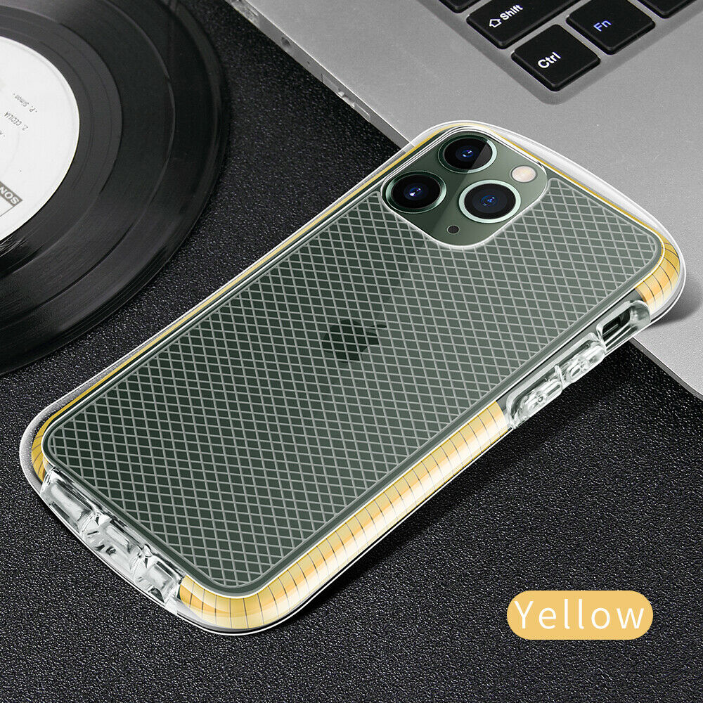Slim Clear Soft Rubber Silicone Protective Back Case For iPhone