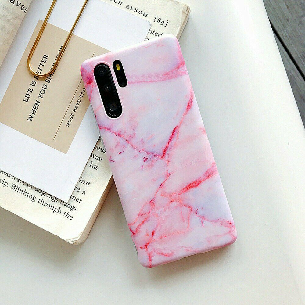 Marble Soft Silicone Slim Back Cover For Samsung Galaxy