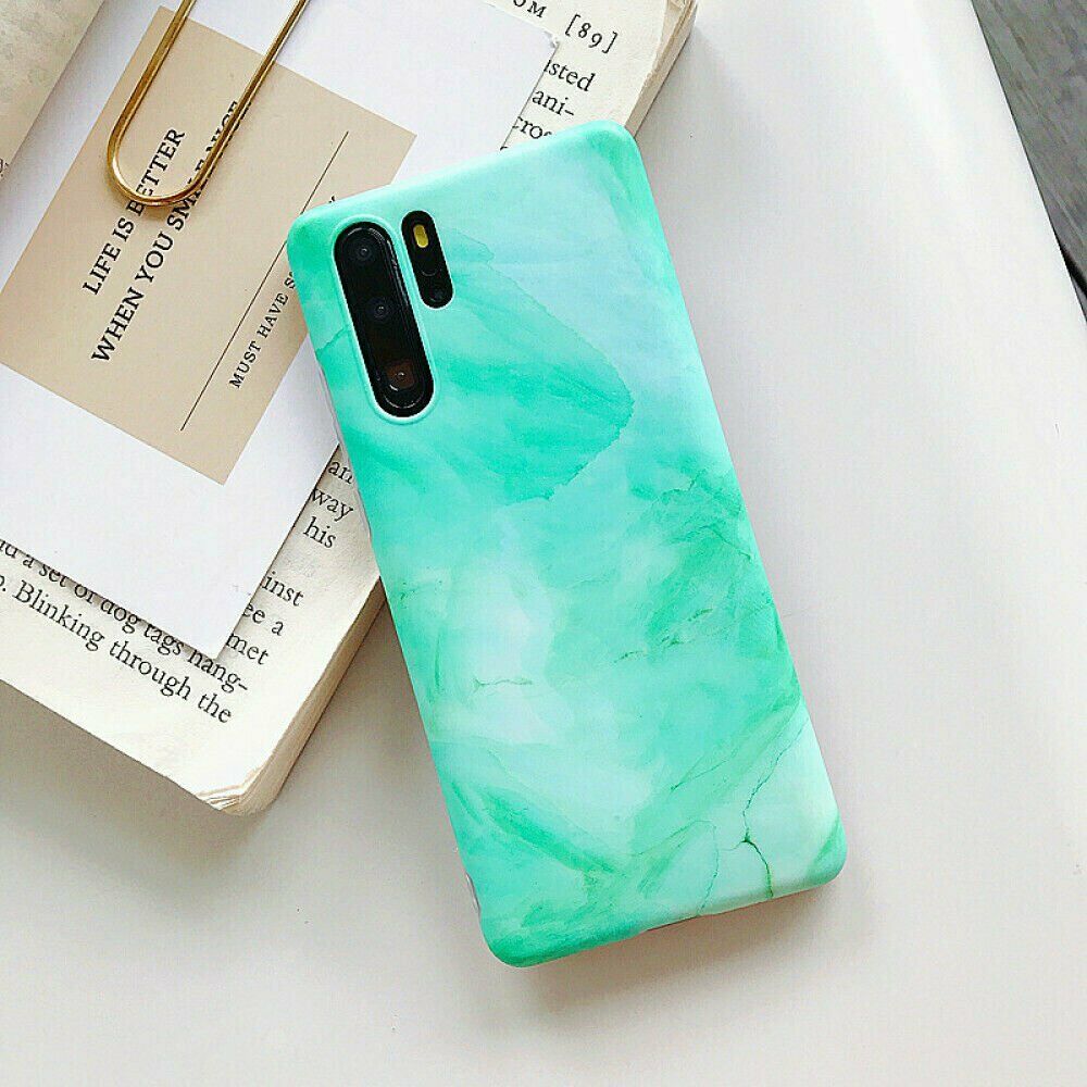 Marble Soft Silicone Slim Back Cover For Samsung Galaxy