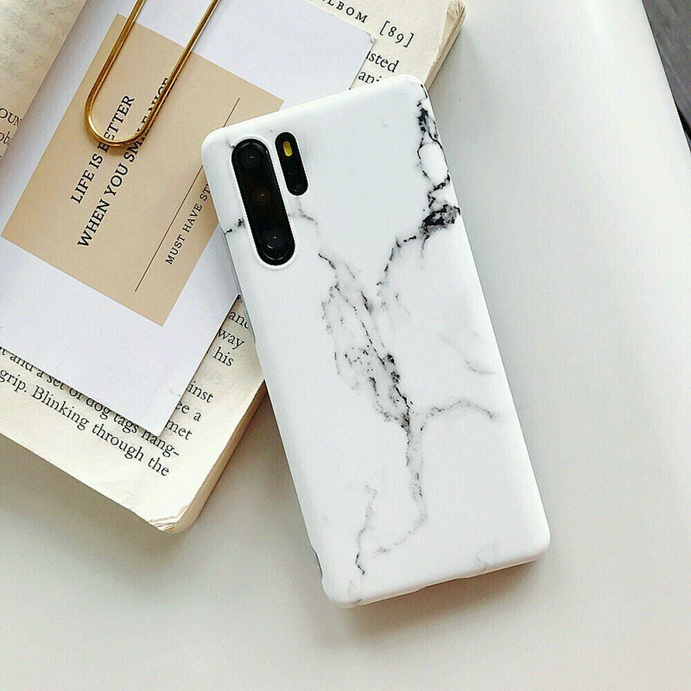 Marble Soft Silicone Slim Back Cover For Samsung Galaxy