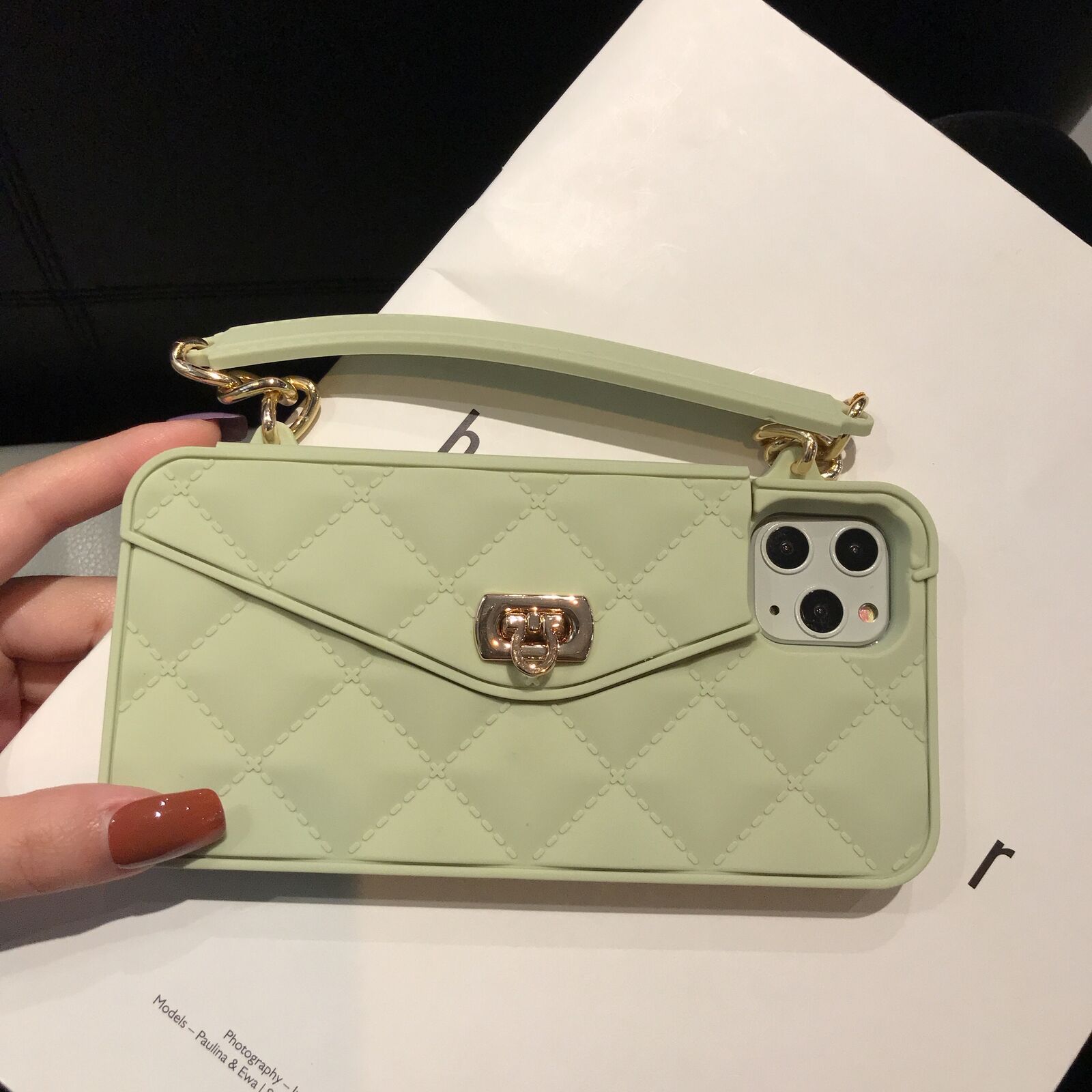 Handbag Crossbody Wallet Strap Case For iPhone