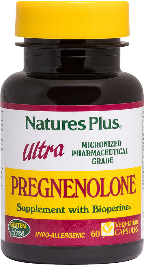 Ultra Pregnenolone 50 mg, 60 Vegetarian Capsules