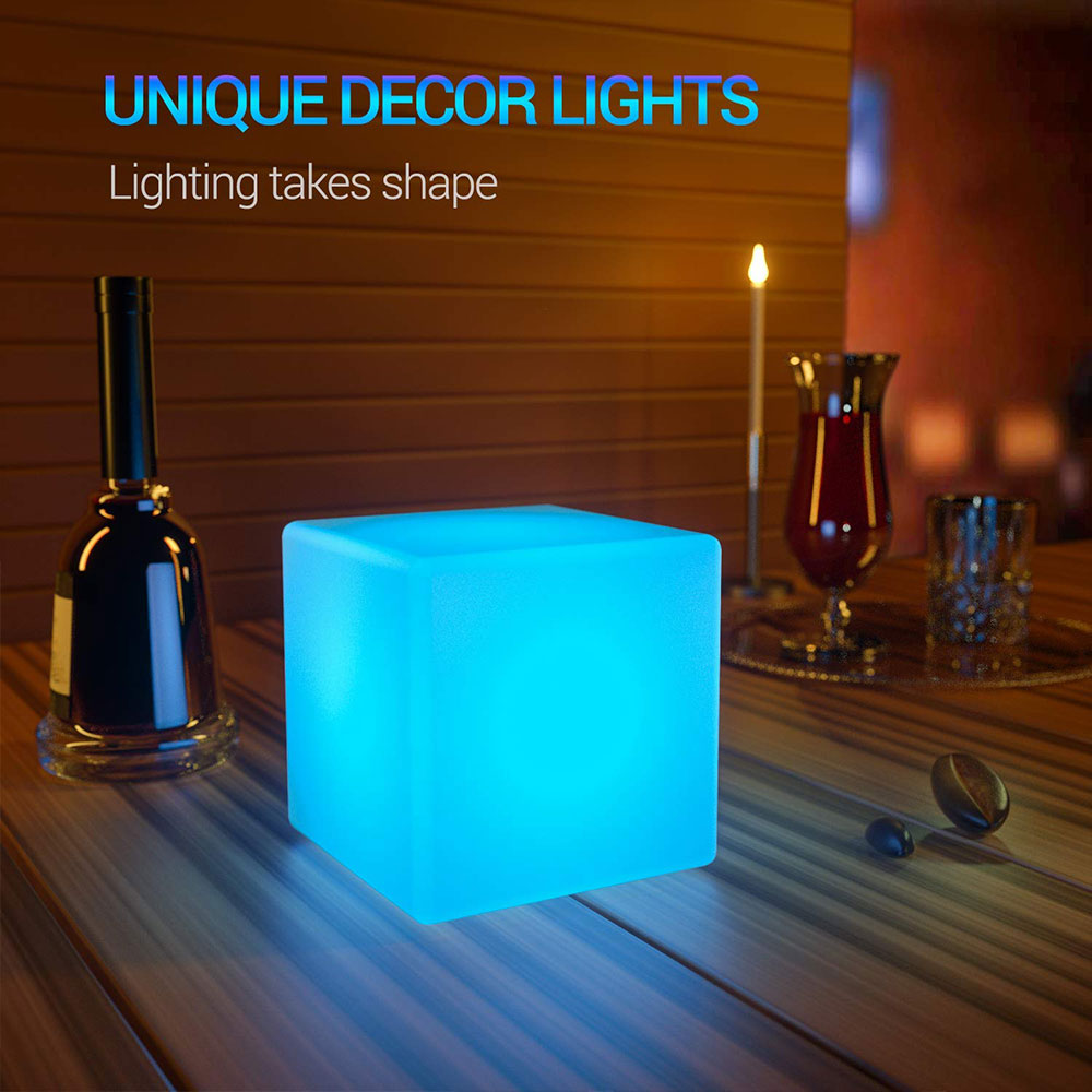  4-inch RGB LED Cube Light 