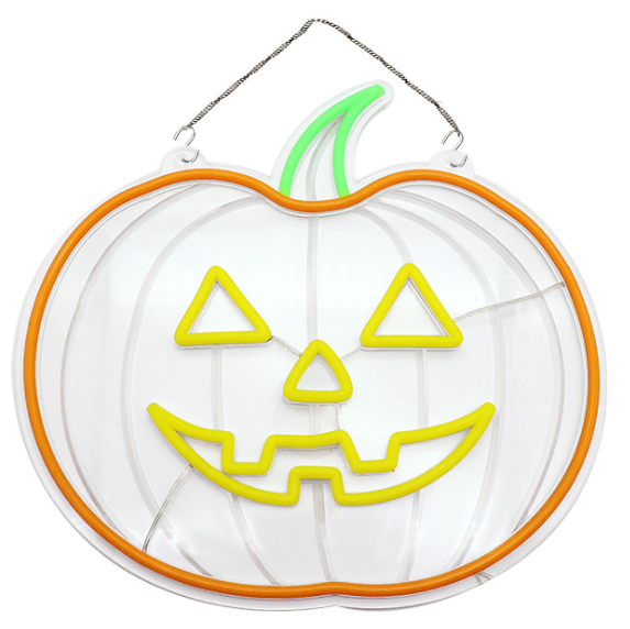  Pumpkin Halloween Neon Sign 