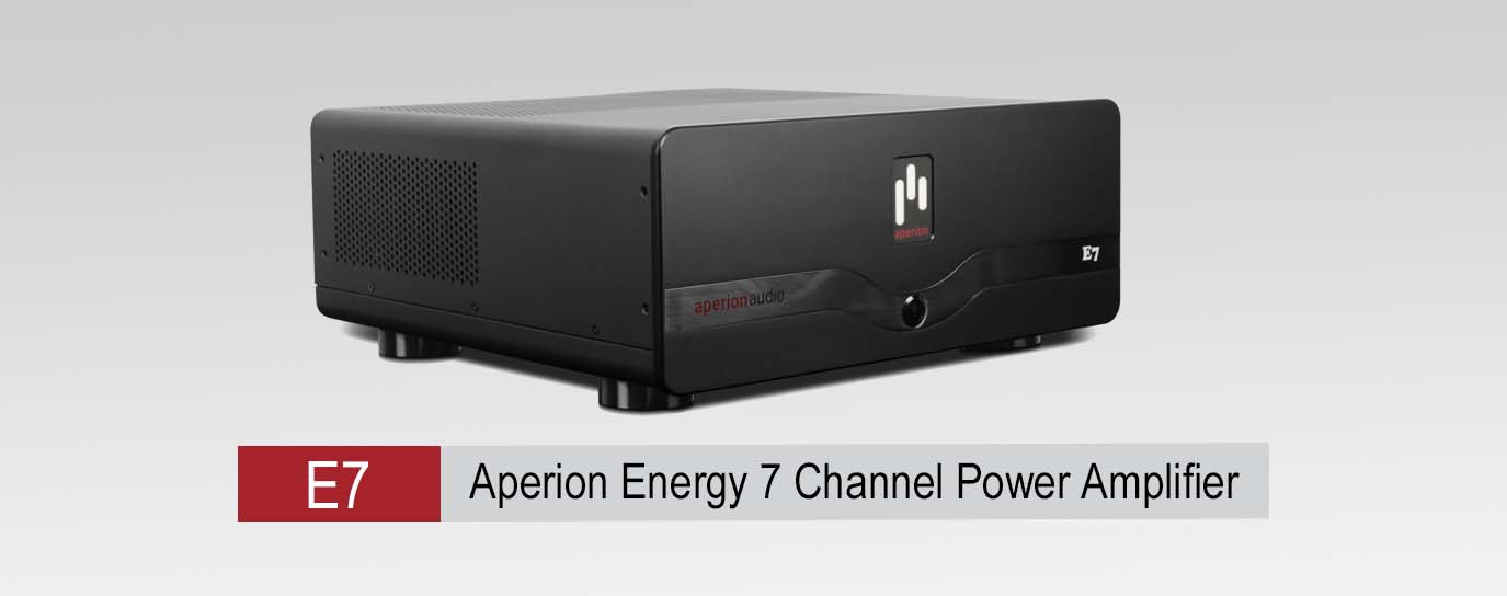 Aperion Audio Energy 7-Channel Audiophile Power Amplifier – E7