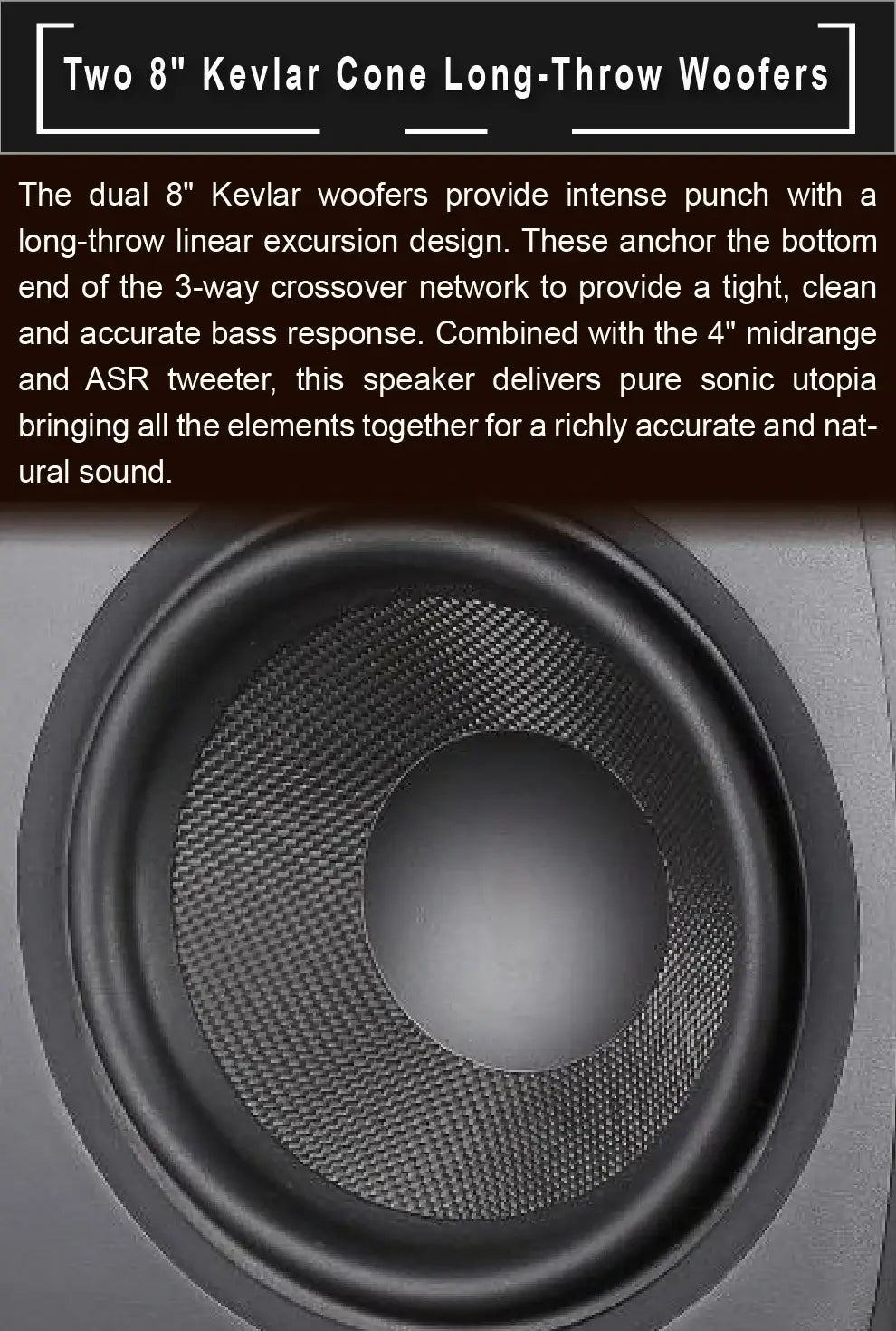 Aperionaudio-Verus-Concert-Dual-8"-Center-Channel-Speaker-8"-Woofers
