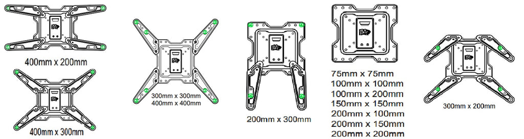 Mounting Dream MD2413-MX VESA configration installation