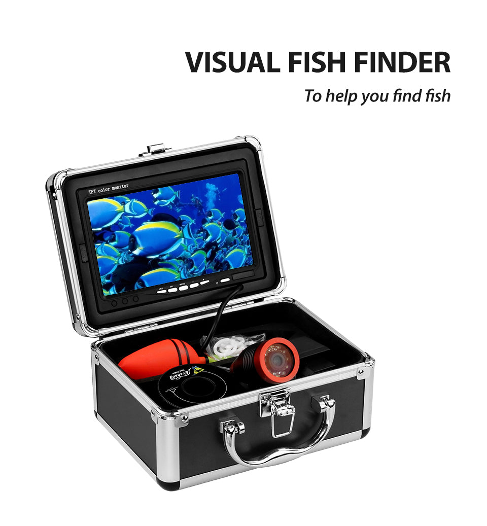 Underwater Fishing Camera, Portable Fish Finder Camera HD 1000 TVL Inf –  BlazeVideo USA