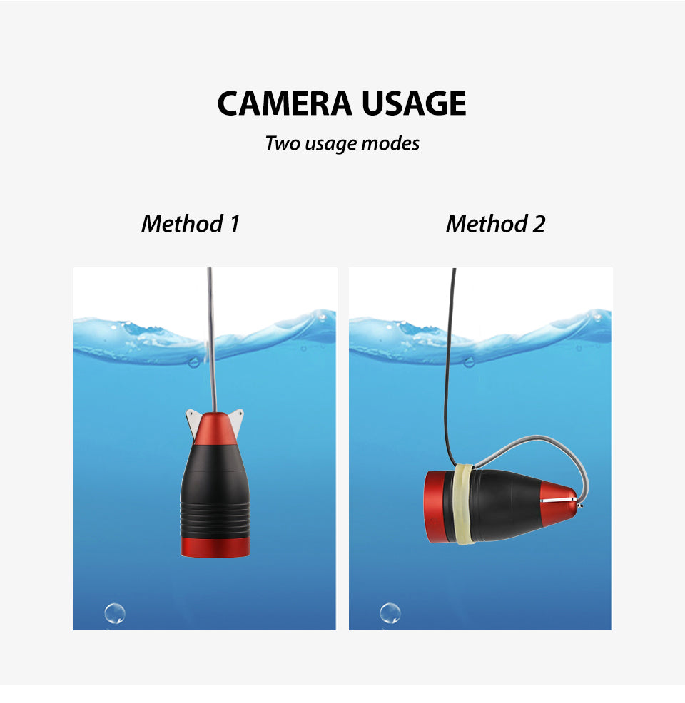 Underwater Fishing Camera, Portable Fish Finder Camera HD 1000 TVL Inf –  BlazeVideo USA