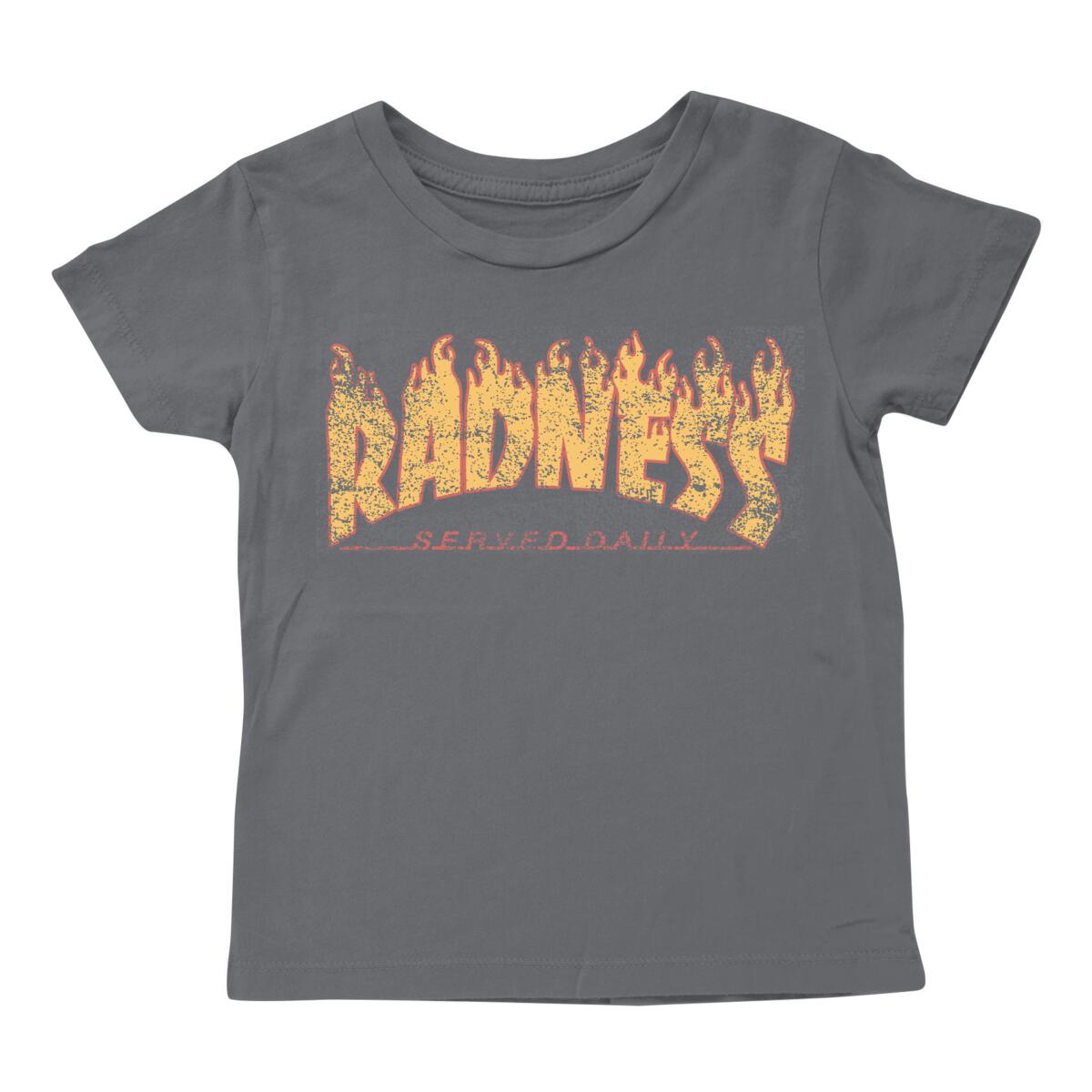 Tiny Whales Radness Tee, Vintage Black