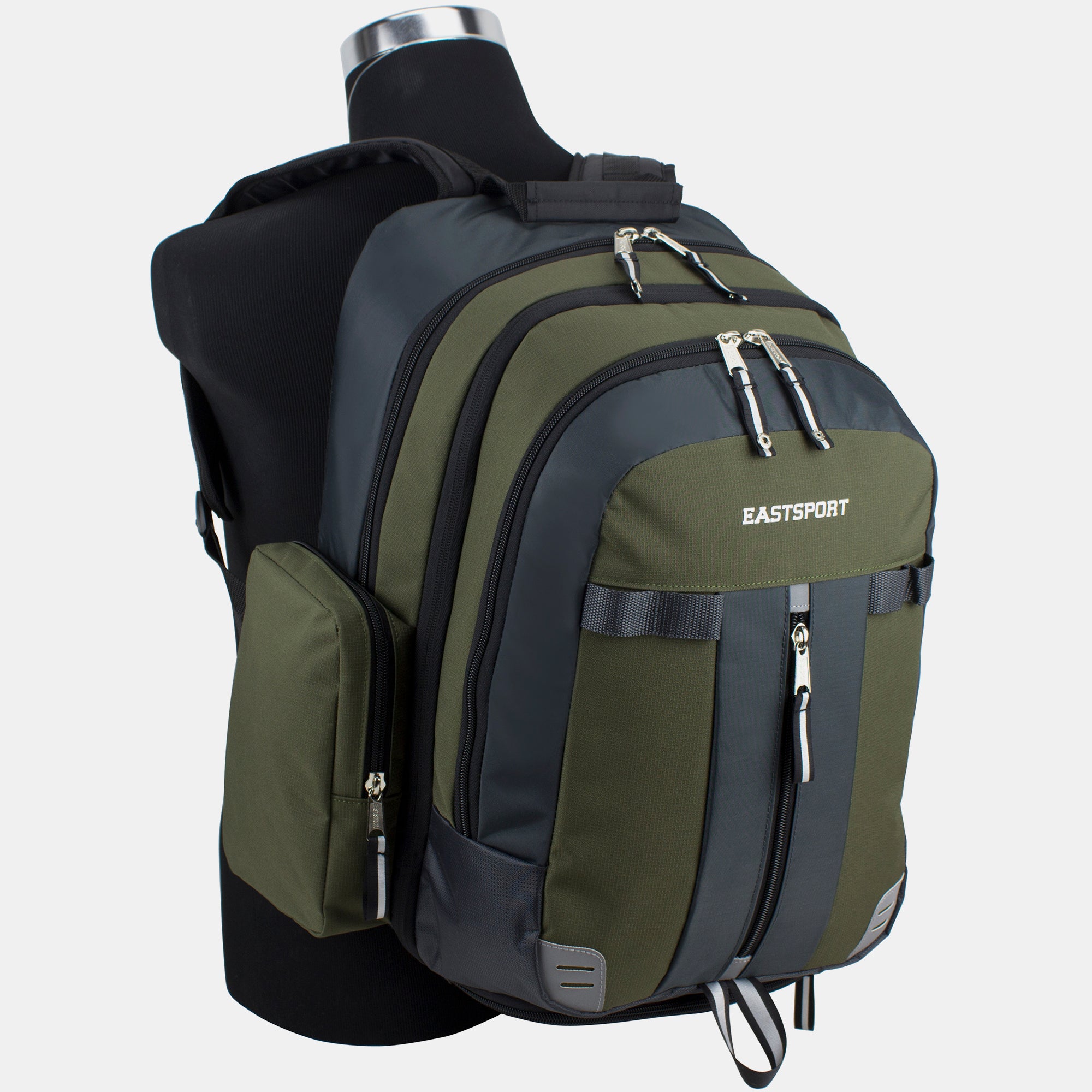 Eastsport Oversized Expandable Backpack with removable EasyWash bag