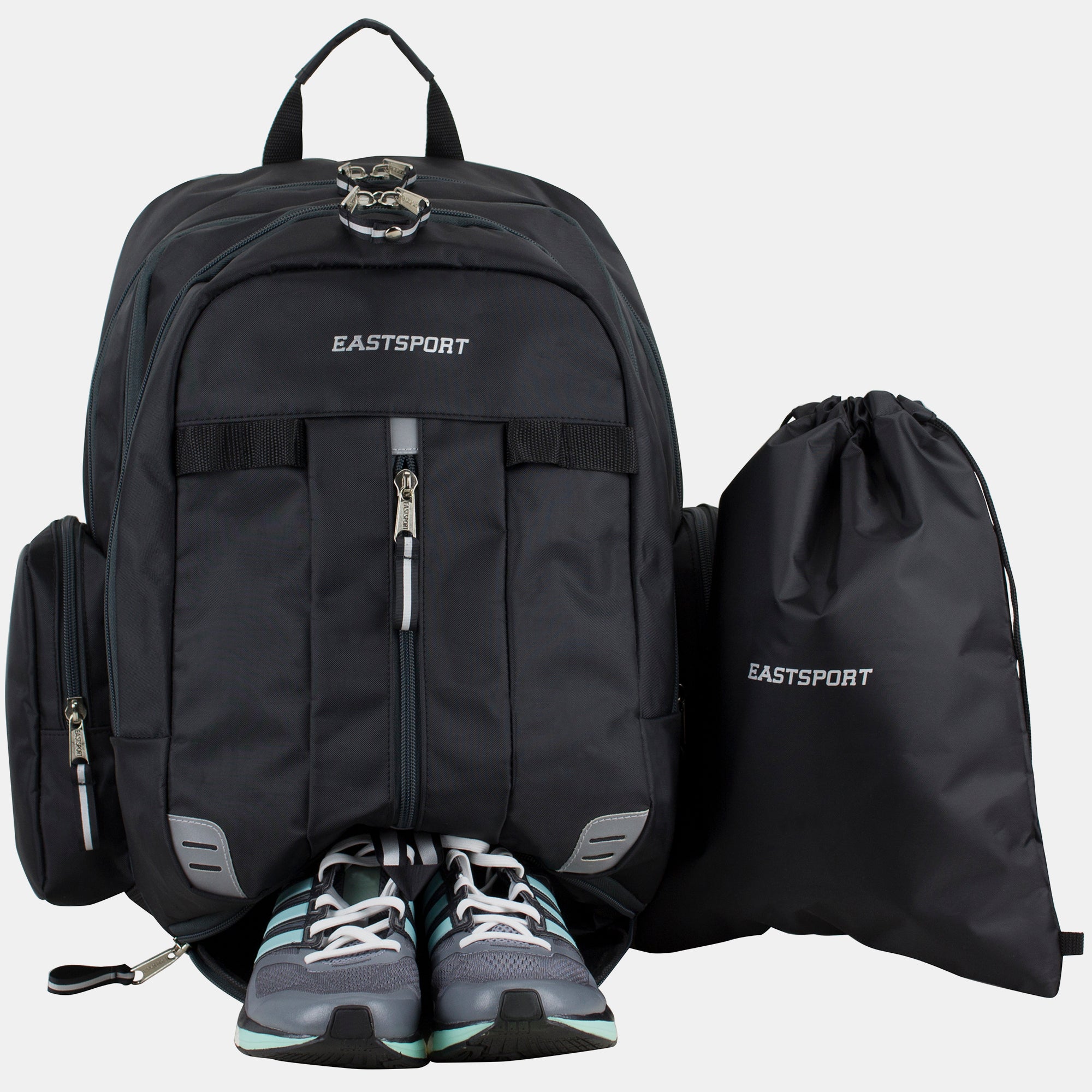 Eastsport Oversized Expandable Backpack with removable EasyWash bag