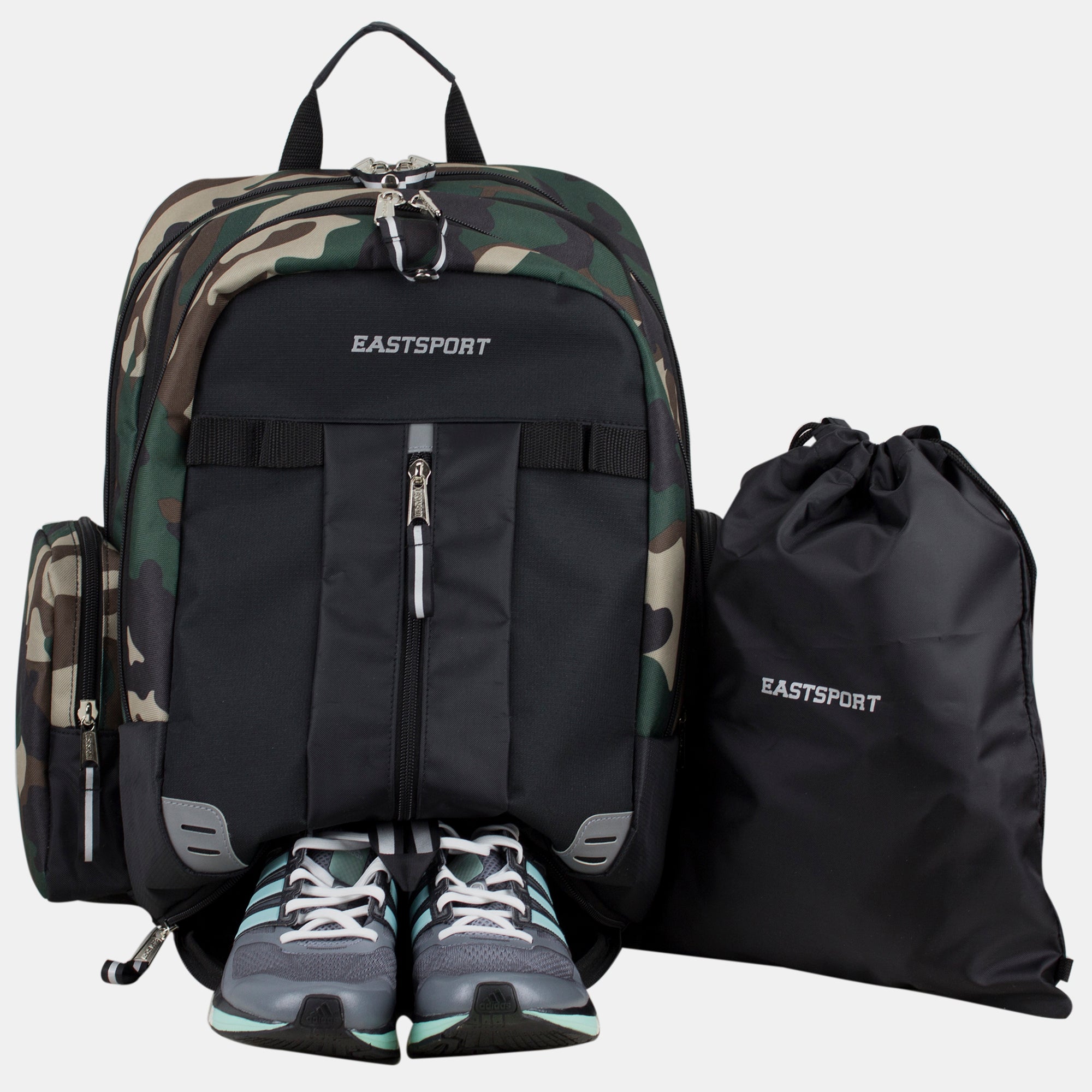 Eastsport Oversized Expandable Backpack with removable EasyWash bag