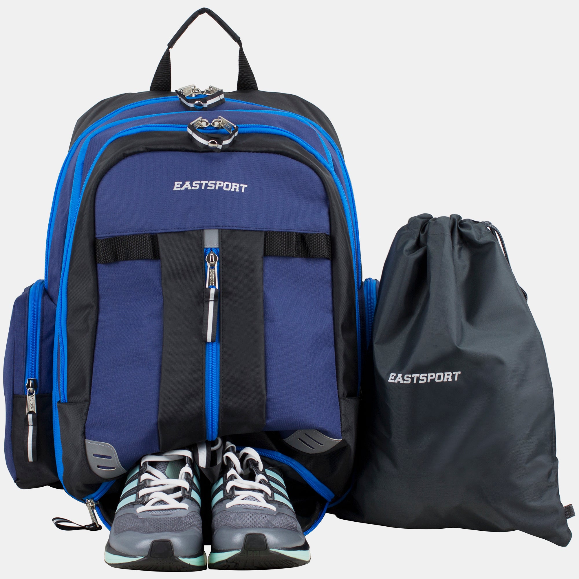 Eastsport Oversized Expandable Backpack with removable EasyWash bag