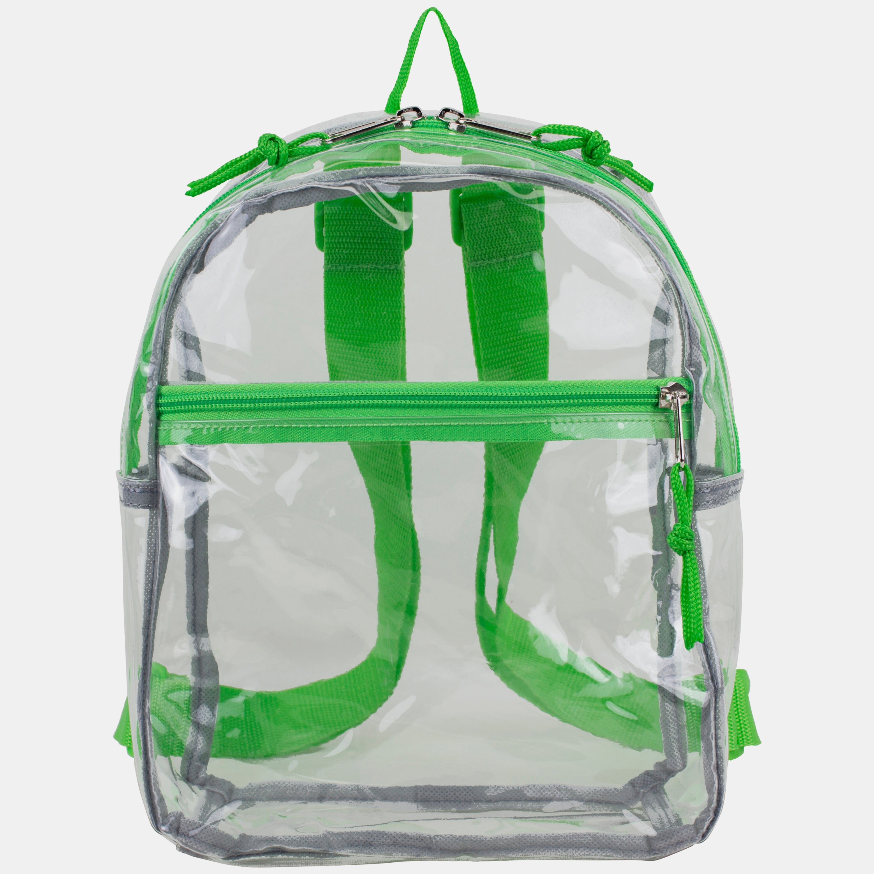 Eastsport 100% Transparent Clear Mini Backpack with Adjustable Straps