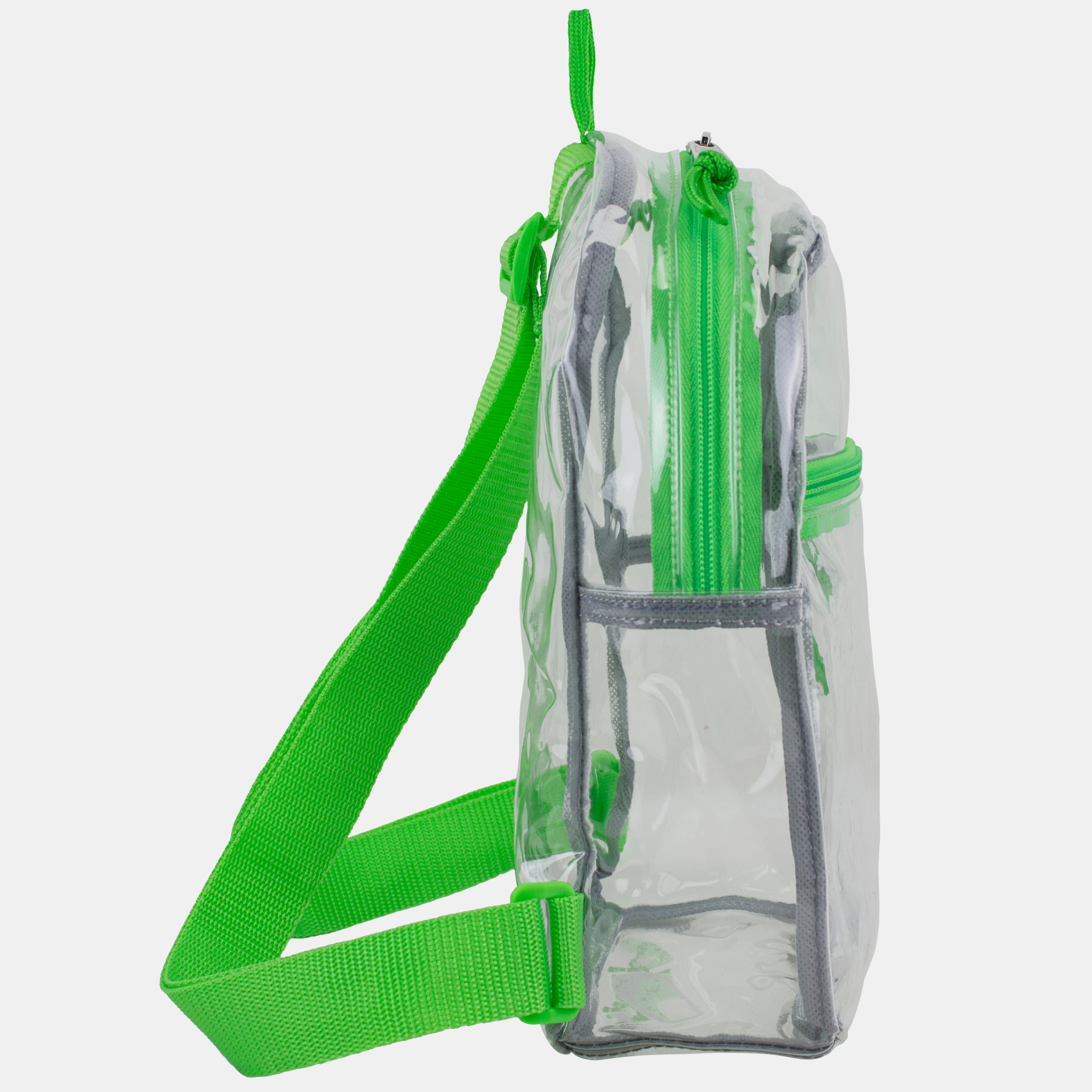 Eastsport 100% Transparent Clear Mini Backpack with Adjustable Straps