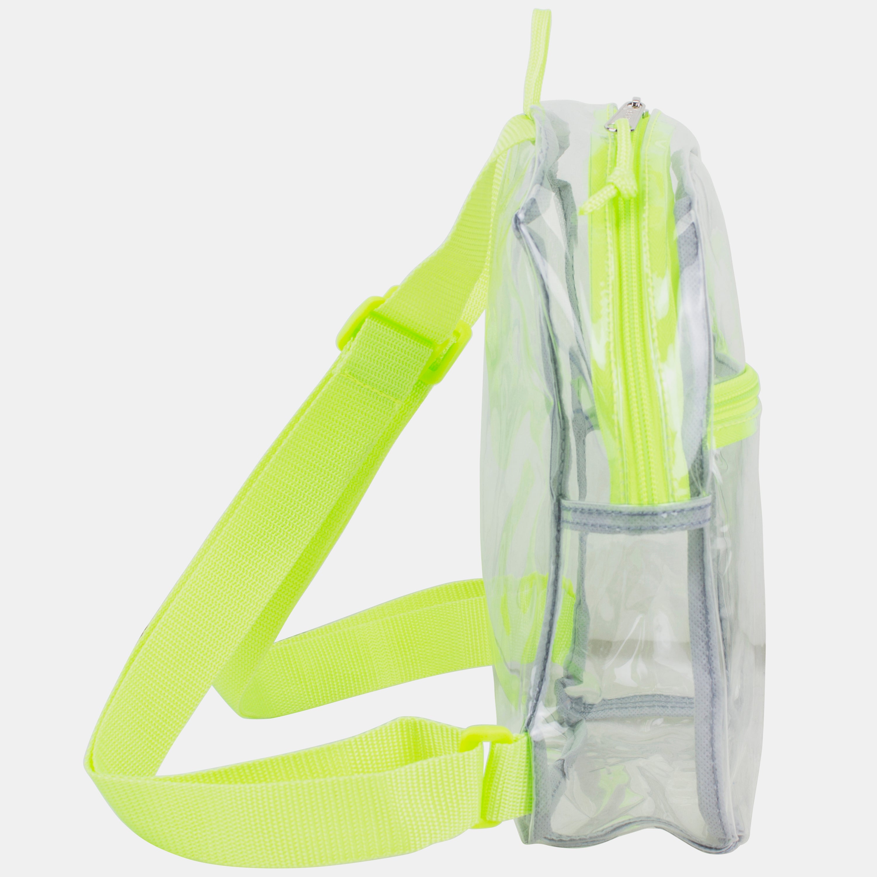 Eastsport 100% Transparent Clear Mini Backpack with Adjustable Straps