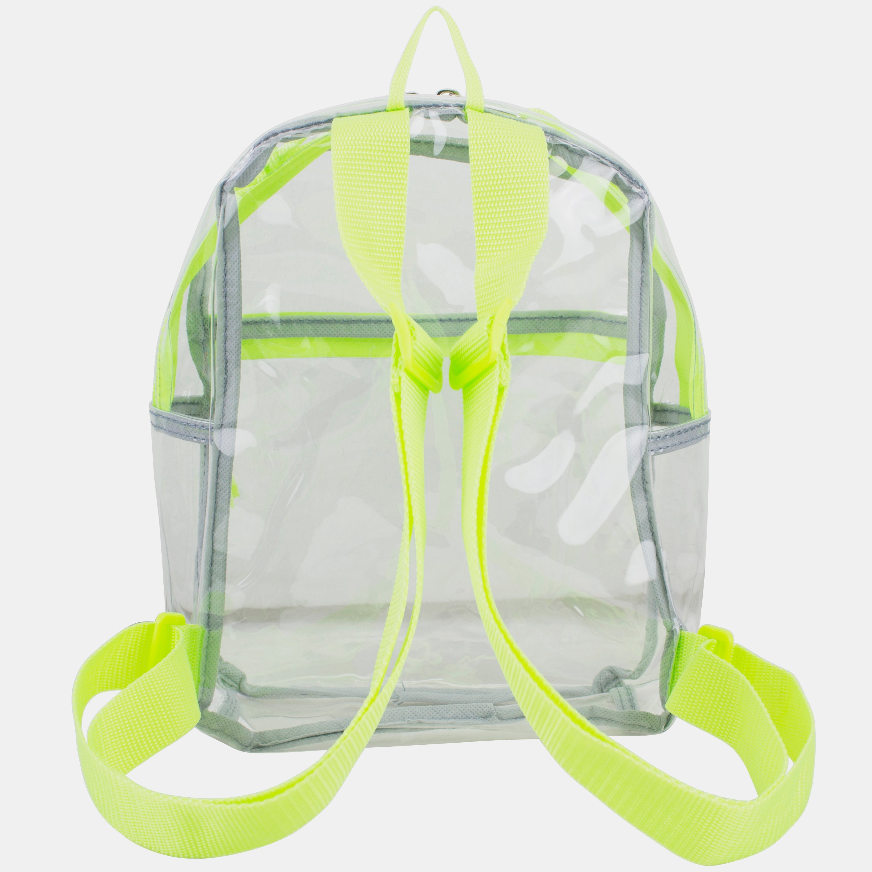 Eastsport 100% Transparent Clear Mini Backpack with Adjustable Straps