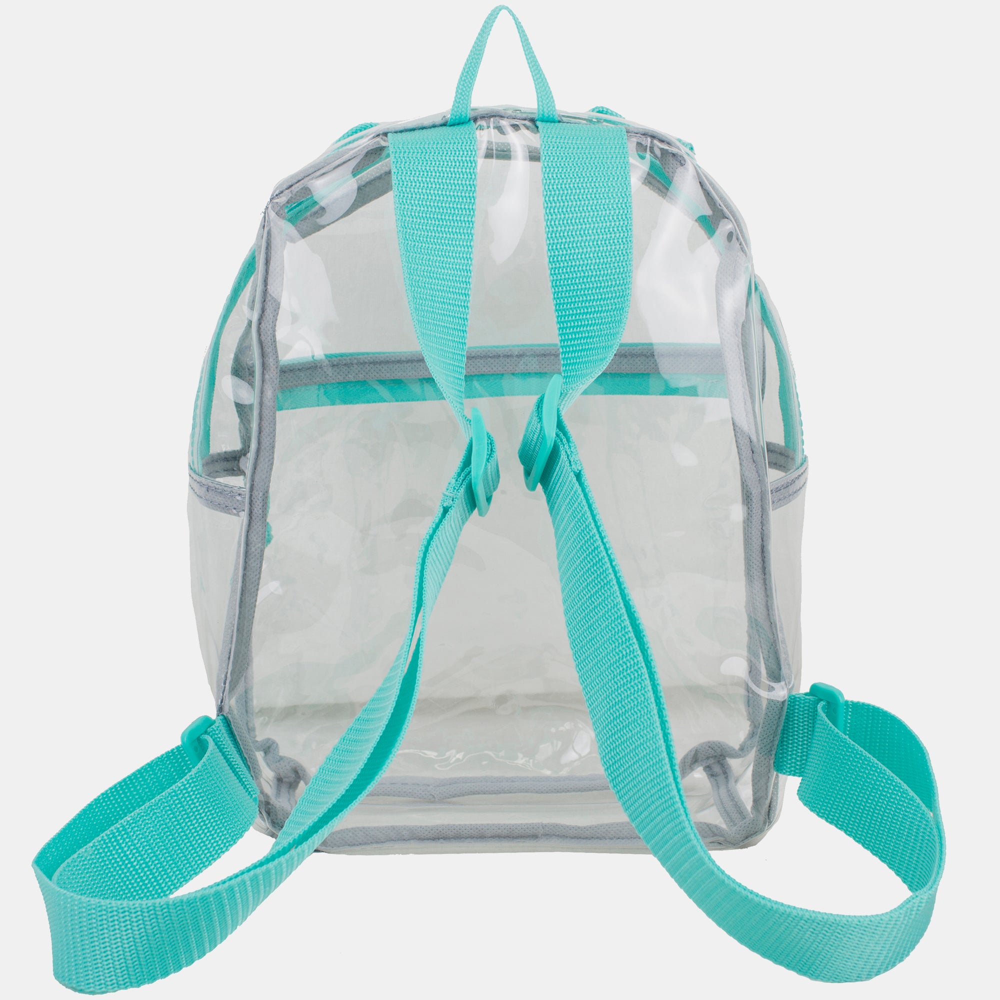 Eastsport 100% Transparent Clear Mini Backpack with Adjustable Straps