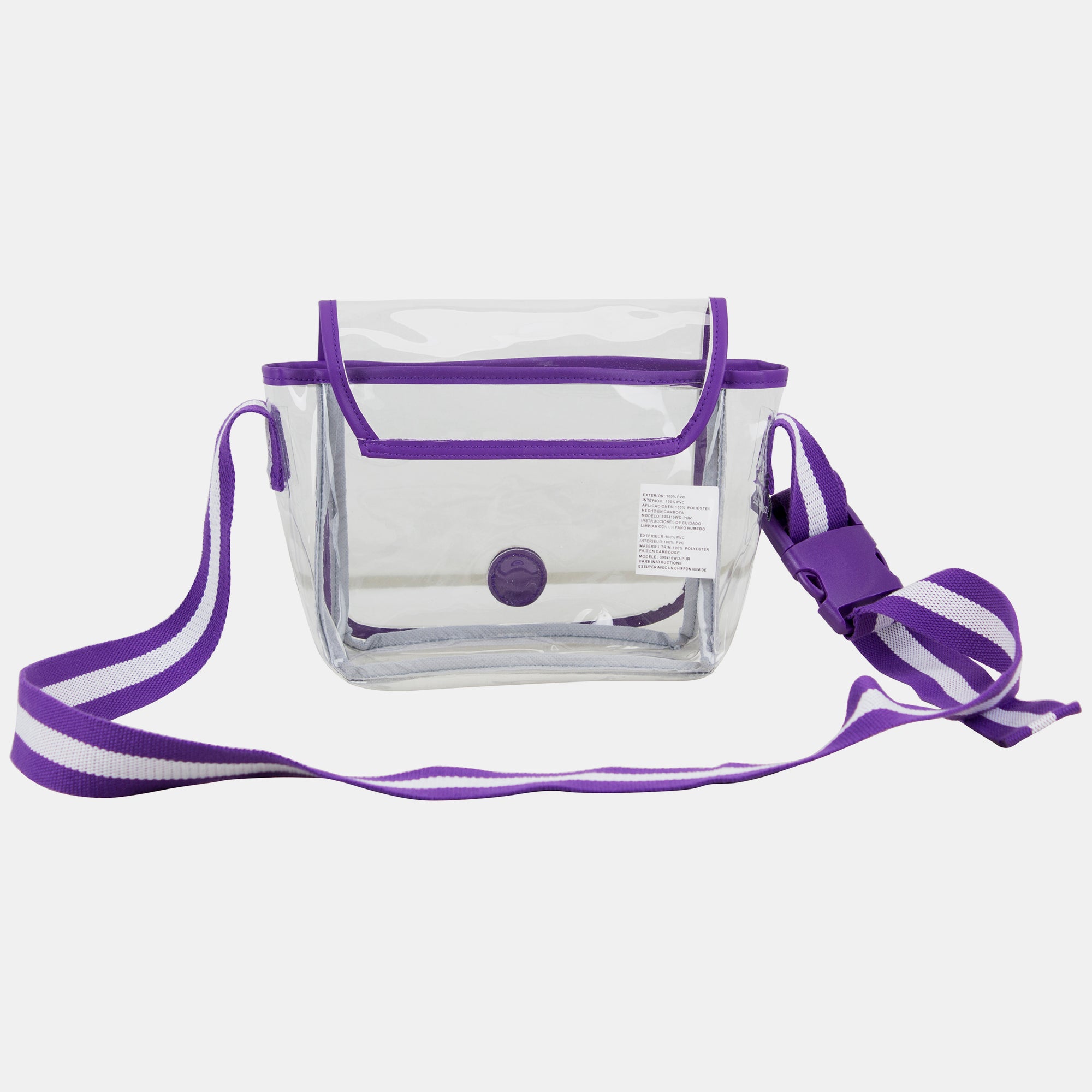 Eastsport Clear Stadium Cross Body