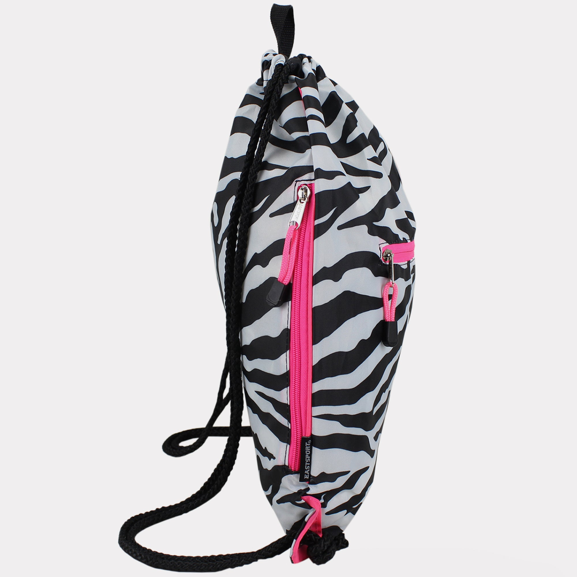 Eastsport Drawstring Sackpack with Diamond Patch