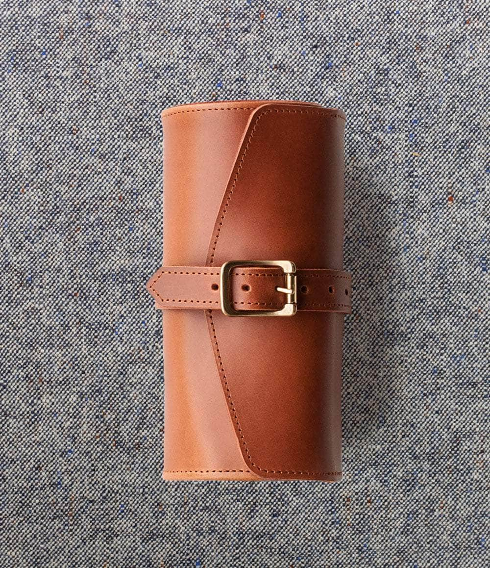 Buttero Leather Watch Roll