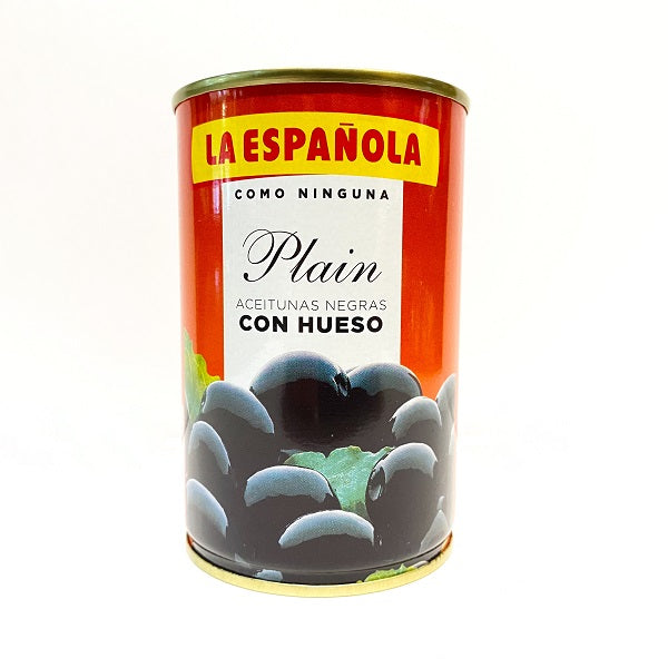 La Espa?ola Black Olives With Pits 130 g